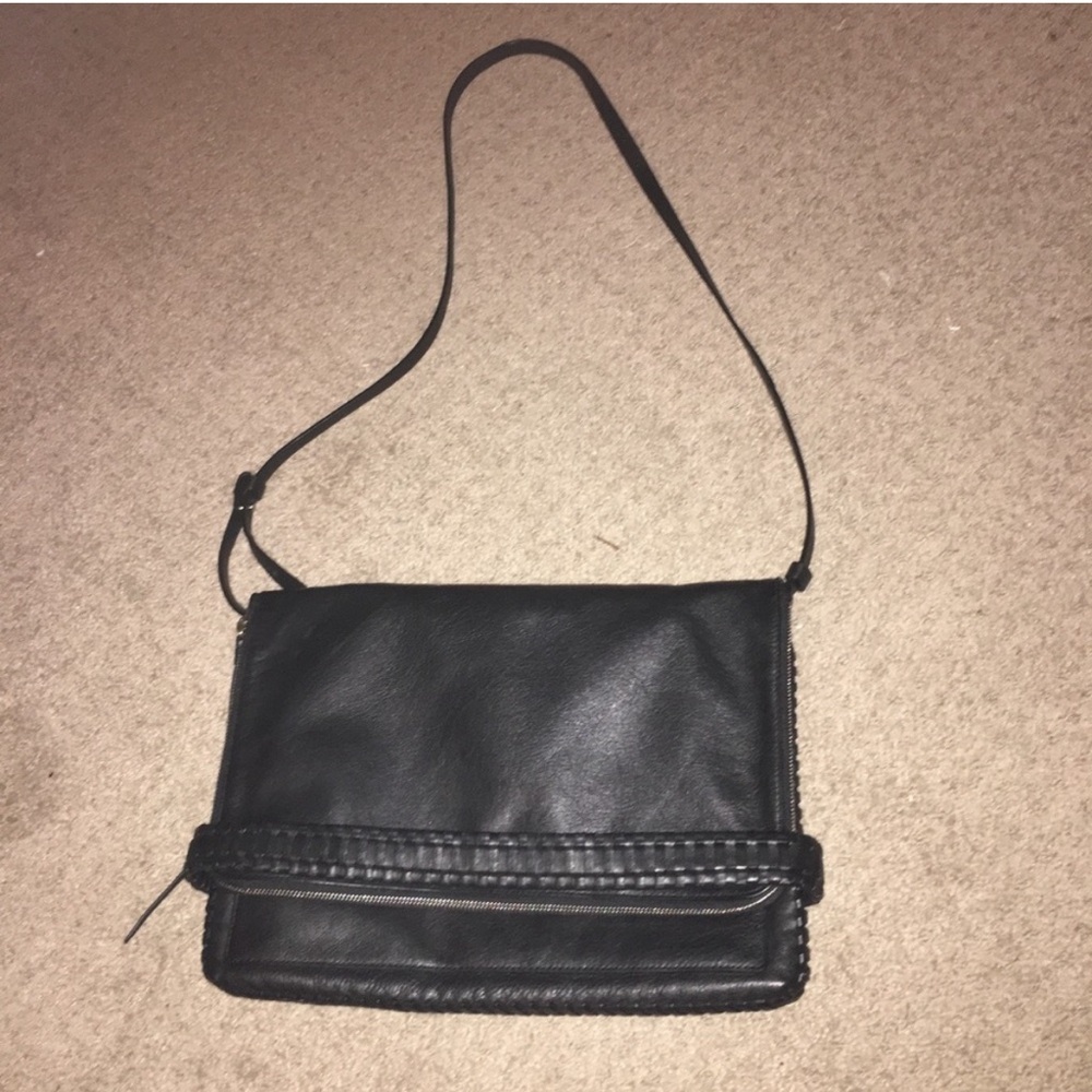 ALL SAINTS Large Club Convertible Crossbody Bag